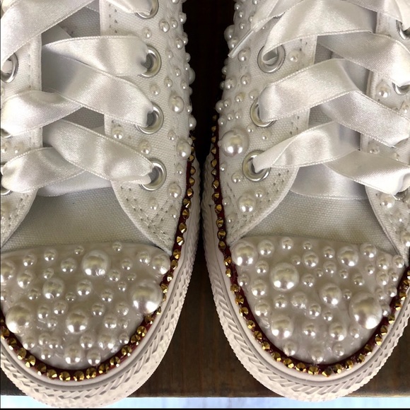 Converse Shoes - Pearl Converse (Wedding)